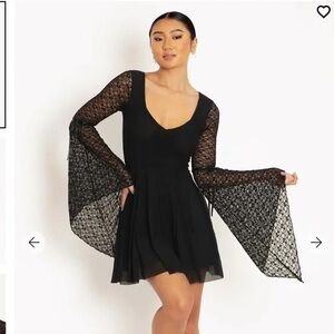Blackmilk Clothing Lace Spectre dress Xl
